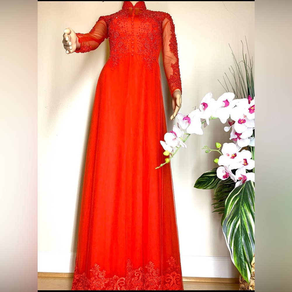 Vietnamese Bridal Ao Dai
